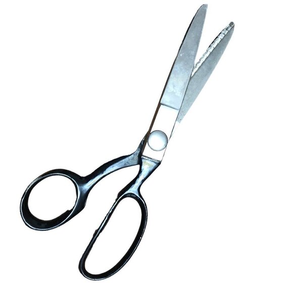 Wiss Vintage Pinking Shears Model C with Original Sleeve and Tag Scissors - Picture 3 of 6